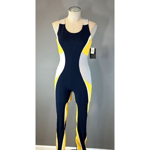 Na Ka'Oi NWT Kimo Panelled Stretch Jersey Bodysuit Size 2 - Picture 3 of 7